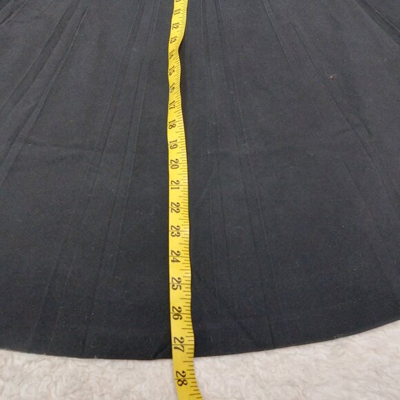 Vintage Episode Women's Black A Line Skirt Knee Length US 6 - Picture 5 of 8